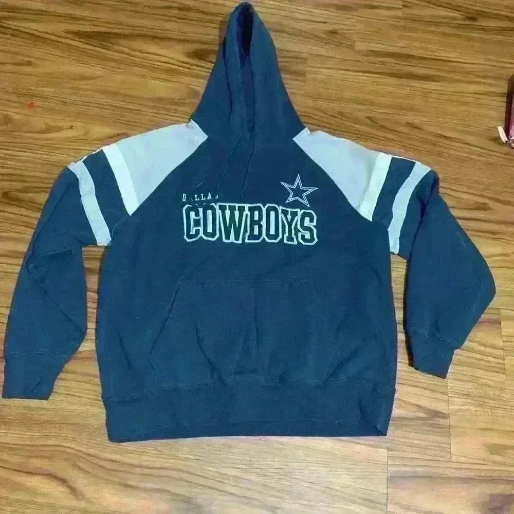 Dallas Cowboys navy and grey hoodie